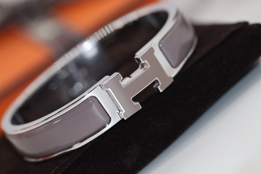 ¡®Aura Jewels¡¯H BRACELET 12MM BROWN