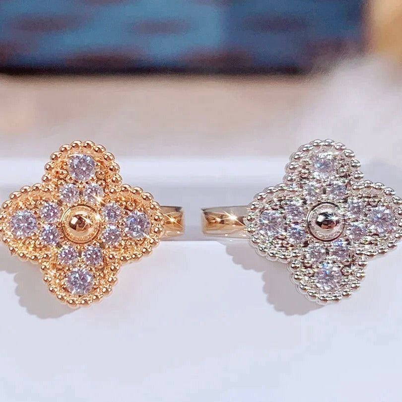 ¡®Aura Jewels¡¯CLOVER DIAMOND RING