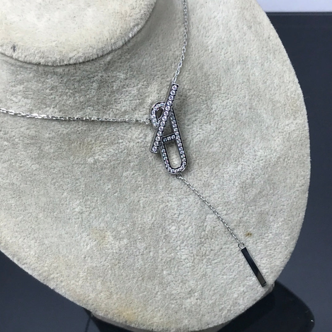 ¡®Aura Jewels¡¯HM NECKLACE PLATINUM ROSE GOLD DIAMOND