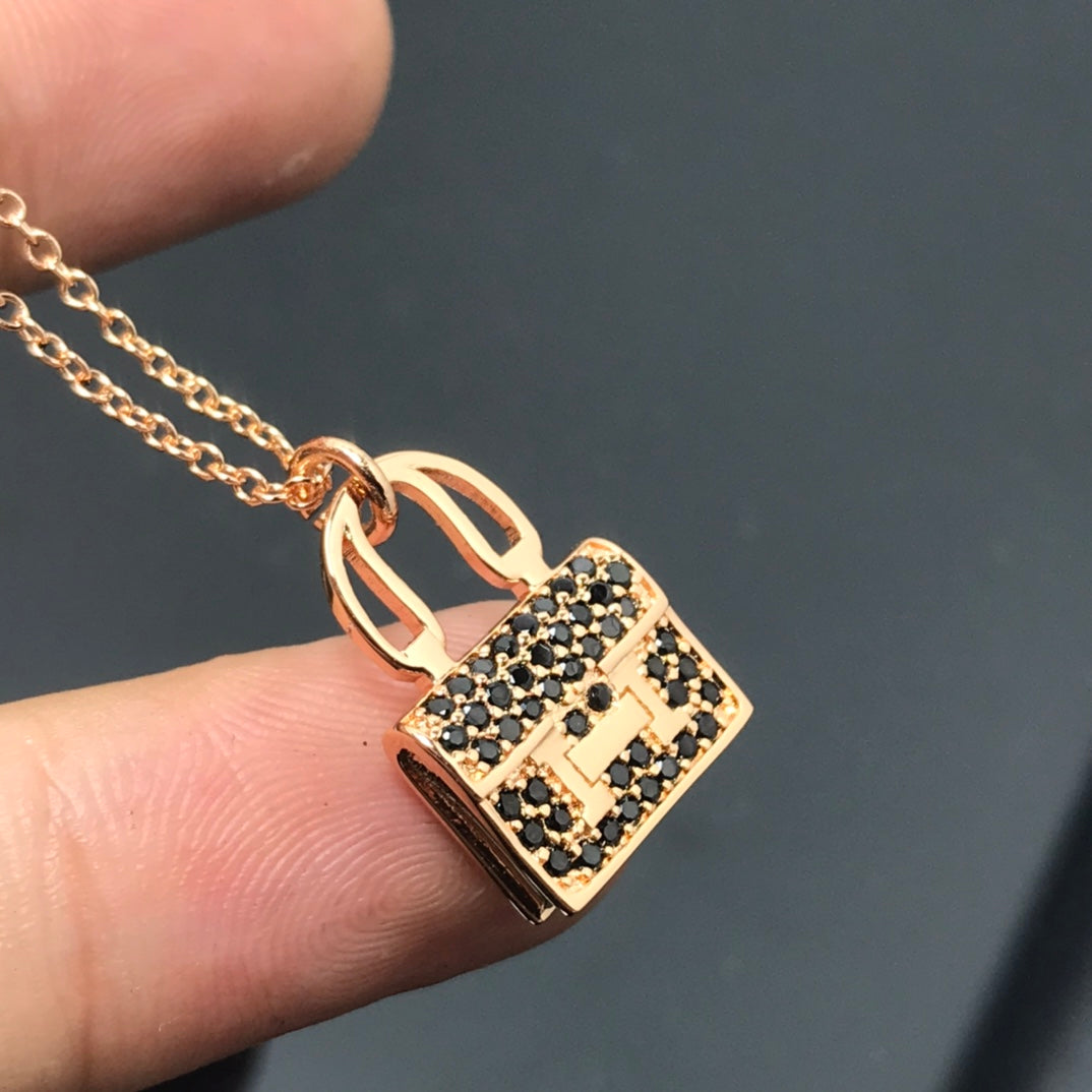 ¡®Aura Jewels¡¯HM NECKLACE ARRIVAL BLACK DIAMOND