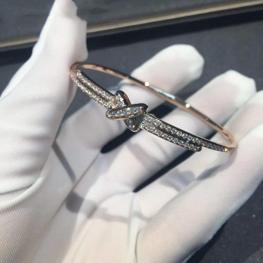 ¡®Aura Jewels¡¯JEUX DE BRACELET DIAMONDS PINK GOLD