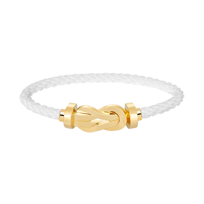 ¡®Aura Jewels¡¯CHANCE LARGE 8 FIGURE BUCKLE NO DIAMOND BRACELET GOLD