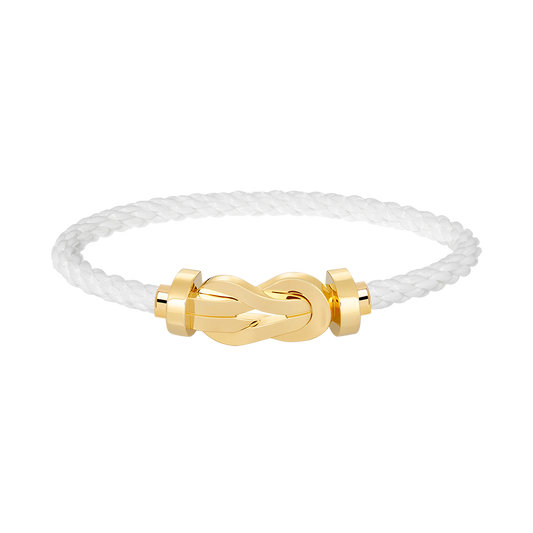 ¡®Aura Jewels¡¯CHANCE LARGE 8 FIGURE BUCKLE NO DIAMOND BRACELET GOLD