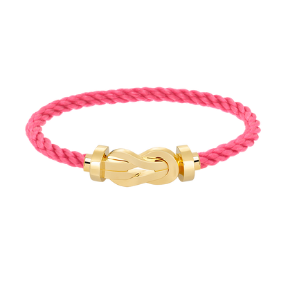 ¡®Aura Jewels¡¯CHANCE LARGE 8 FIGURE BUCKLE NO DIAMOND BRACELET GOLD
