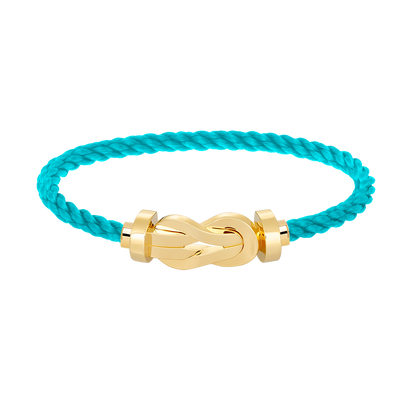 ¡®Aura Jewels¡¯CHANCE LARGE 8 FIGURE BUCKLE NO DIAMOND BRACELET GOLD