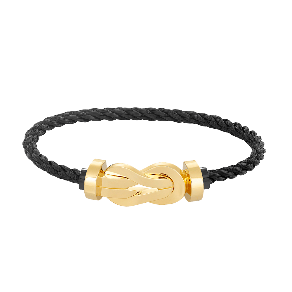 ¡®Aura Jewels¡¯CHANCE LARGE 8 FIGURE BUCKLE NO DIAMOND BRACELET GOLD