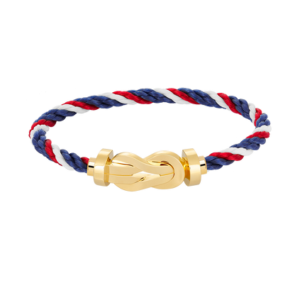 ¡®Aura Jewels¡¯CHANCE LARGE 8 FIGURE BUCKLE NO DIAMOND BRACELET GOLD