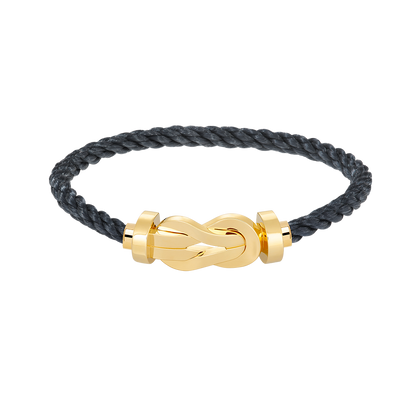 ¡®Aura Jewels¡¯CHANCE LARGE 8 FIGURE BUCKLE NO DIAMOND BRACELET GOLD