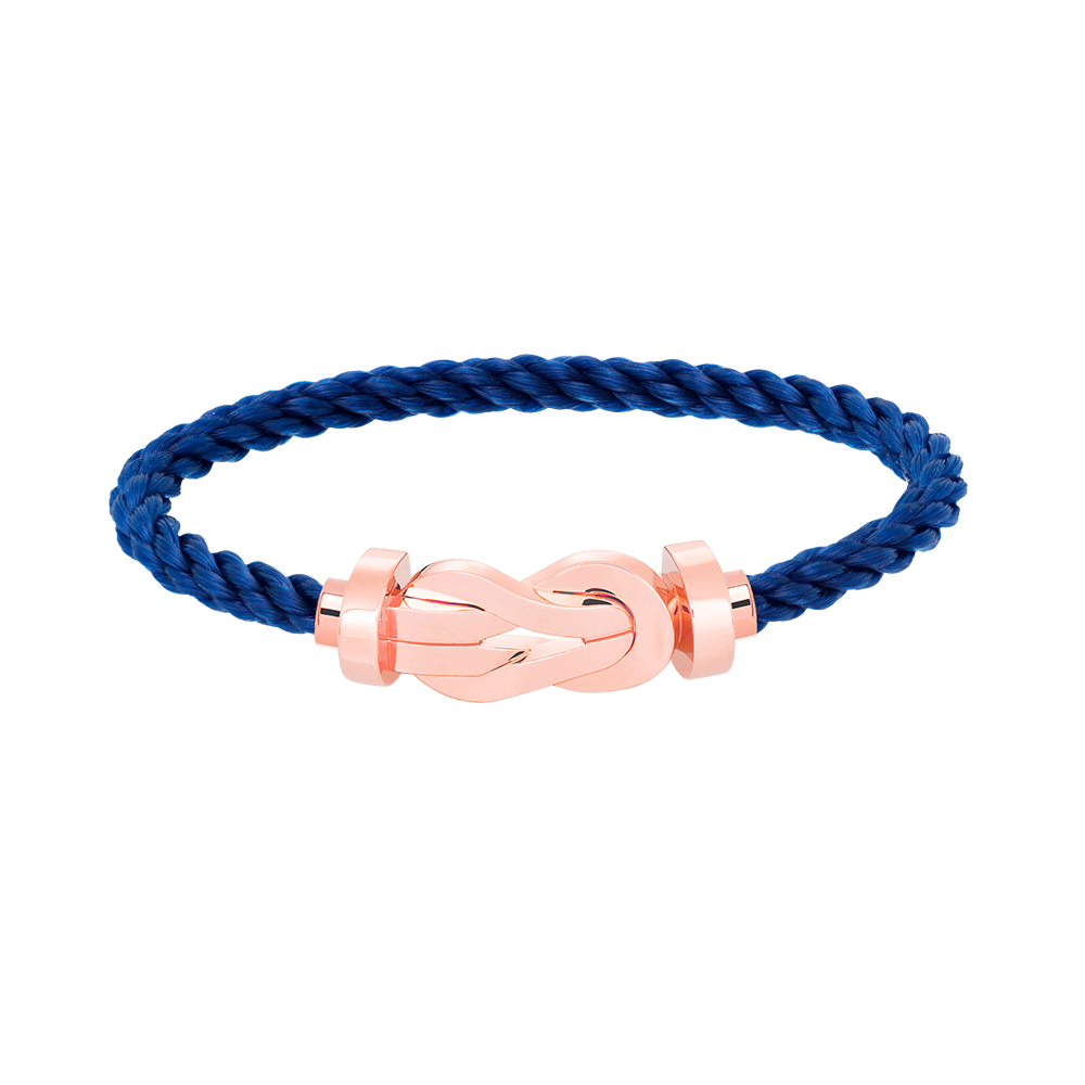 ¡®Aura Jewels¡¯CHANCE LARGE 8 FIGURE BUCKLE NO DIAMOND BRACELET ROSE GOLD