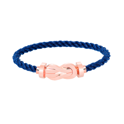 ¡®Aura Jewels¡¯CHANCE LARGE 8 FIGURE BUCKLE NO DIAMOND BRACELET ROSE GOLD
