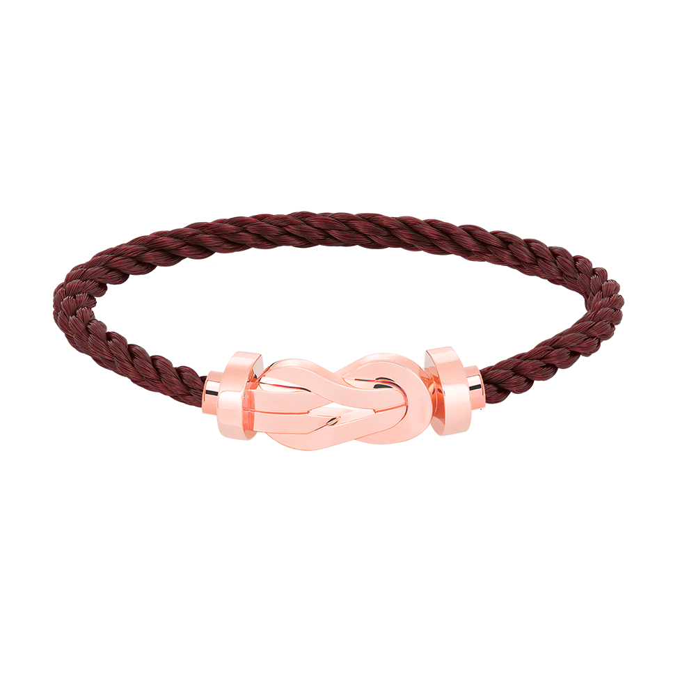 ¡®Aura Jewels¡¯CHANCE LARGE 8 FIGURE BUCKLE NO DIAMOND BRACELET ROSE GOLD