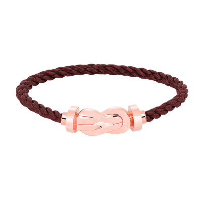 ¡®Aura Jewels¡¯CHANCE LARGE 8 FIGURE BUCKLE NO DIAMOND BRACELET ROSE GOLD