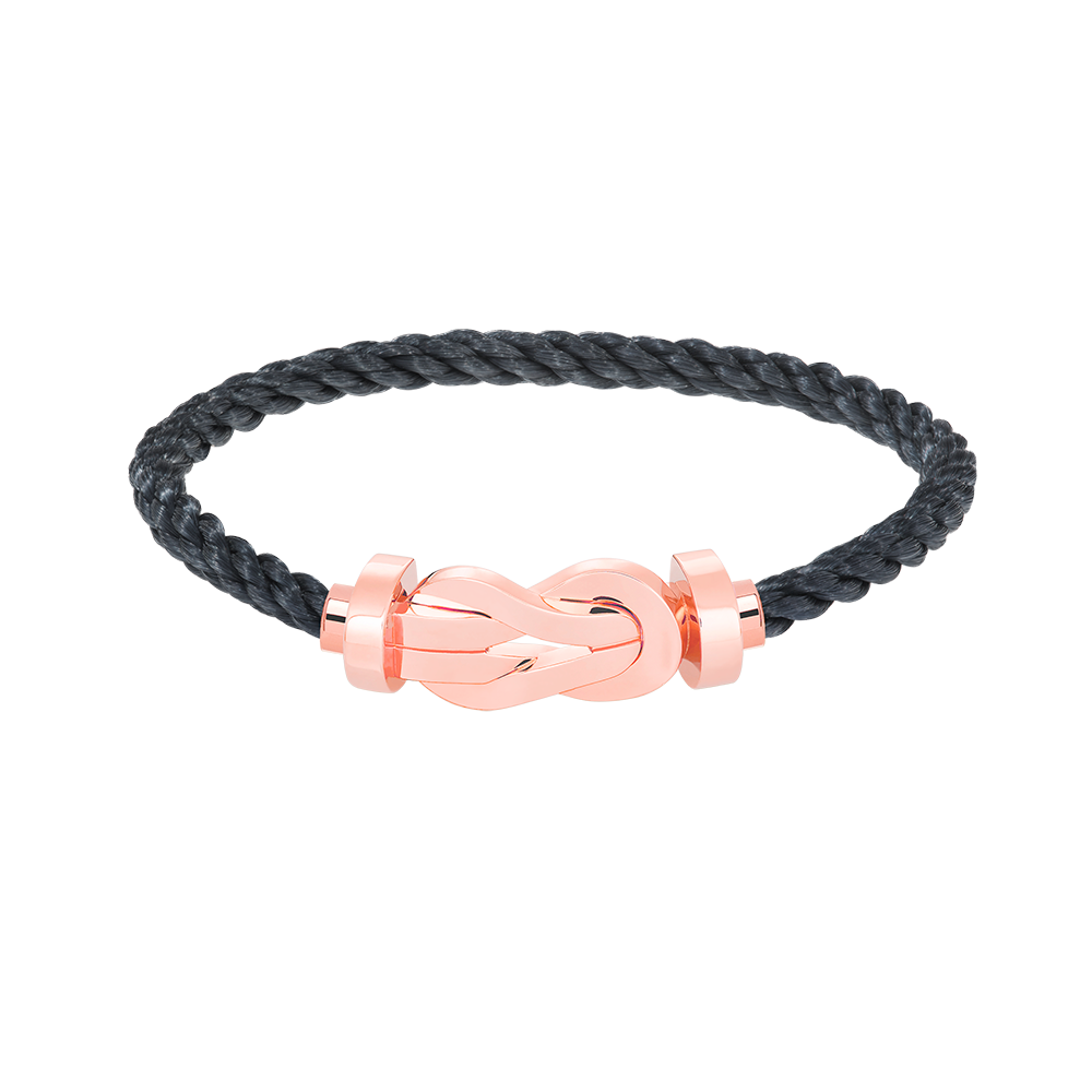 ¡®Aura Jewels¡¯CHANCE LARGE 8 FIGURE BUCKLE NO DIAMOND BRACELET ROSE GOLD