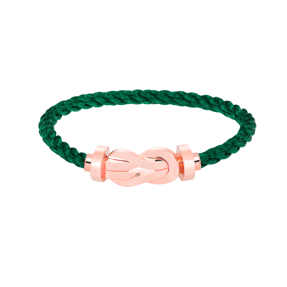 ¡®Aura Jewels¡¯CHANCE LARGE 8 FIGURE BUCKLE NO DIAMOND BRACELET ROSE GOLD