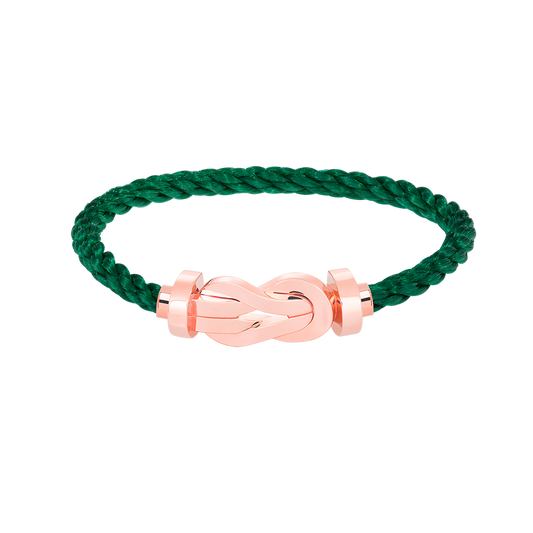 ¡®Aura Jewels¡¯CHANCE LARGE 8 FIGURE BUCKLE NO DIAMOND BRACELET ROSE GOLD