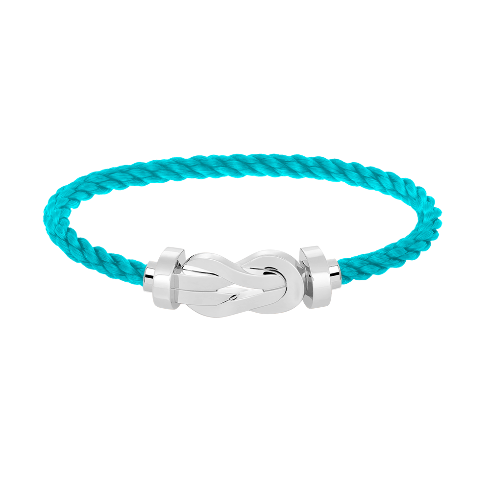 ¡®Aura Jewels¡¯CHANCE LARGE 8 FIGURE BUCKLE NO DIAMOND BRACELET SILVER