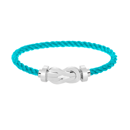 ¡®Aura Jewels¡¯CHANCE LARGE 8 FIGURE BUCKLE NO DIAMOND BRACELET SILVER