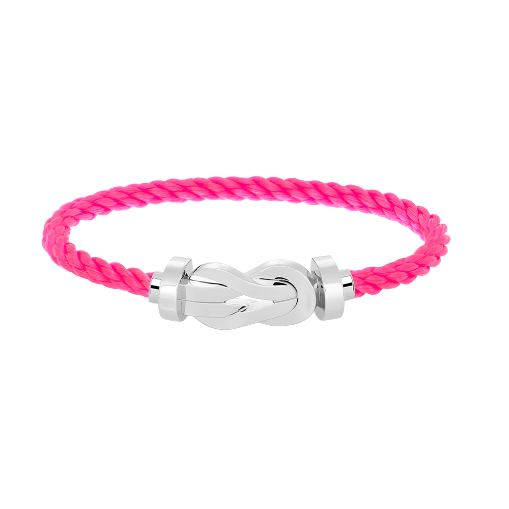 ¡®Aura Jewels¡¯CHANCE LARGE 8 FIGURE BUCKLE NO DIAMOND BRACELET SILVER