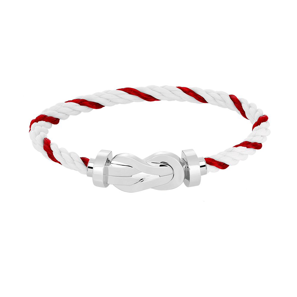 ¡®Aura Jewels¡¯CHANCE LARGE 8 FIGURE BUCKLE NO DIAMOND BRACELET SILVER