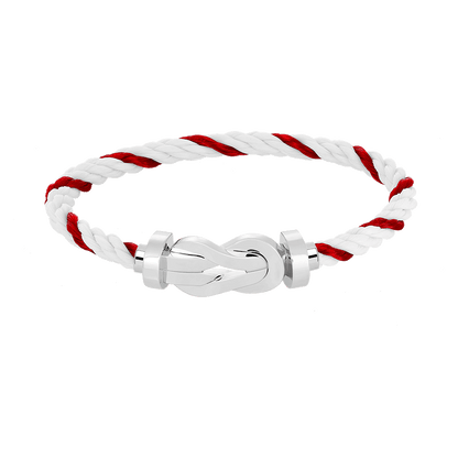 ¡®Aura Jewels¡¯CHANCE LARGE 8 FIGURE BUCKLE NO DIAMOND BRACELET SILVER