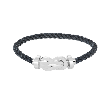 ¡®Aura Jewels¡¯CHANCE LARGE 8 FIGURE BUCKLE NO DIAMOND BRACELET SILVER