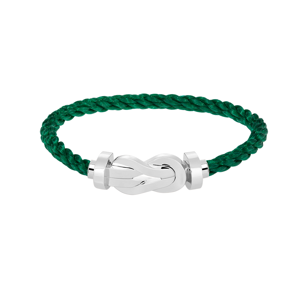¡®Aura Jewels¡¯CHANCE LARGE 8 FIGURE BUCKLE NO DIAMOND BRACELET SILVER