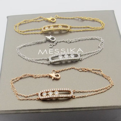 [Aura Jewels] Move Classique pavé bracelet
