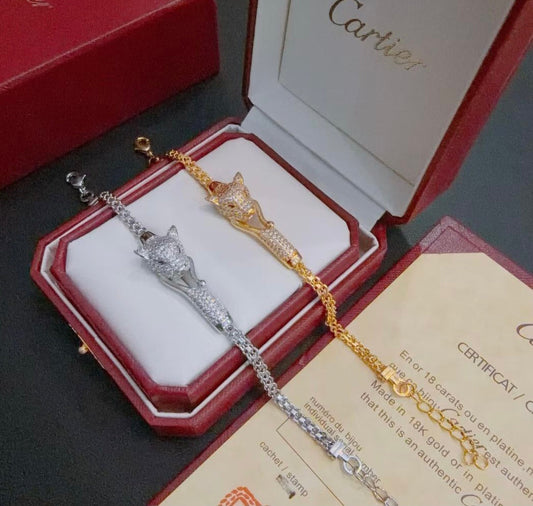 ¡®Aura Jewels¡¯ PANTHERE  BRACELET DIAMONDS