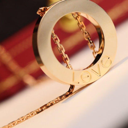 ¡®Aura Jewels¡¯LOVE NECKLACE ADJUSTABLE ROSE GOLD