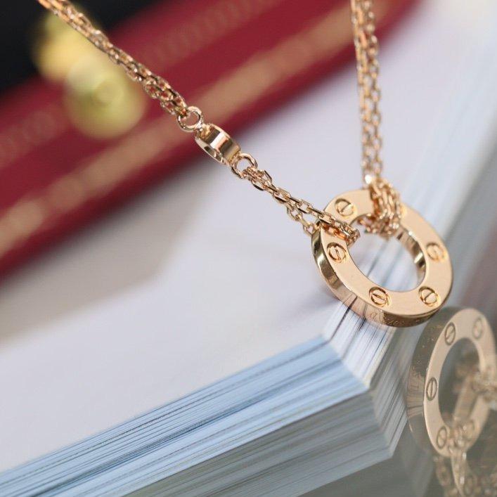 ¡®Aura Jewels¡¯LOVE NECKLACE ADJUSTABLE ROSE GOLD 2 DIAMOND