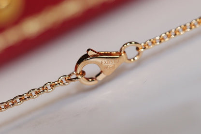 ¡®Aura Jewels¡¯LOVE NECKLACE PINK GOLD AND SILVER