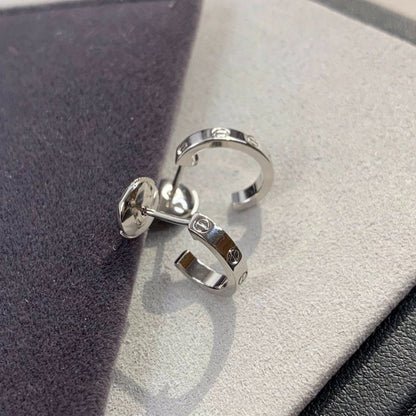 ¡®Aura Jewels¡¯LOVE EARRINGS 2.65MM SILVER