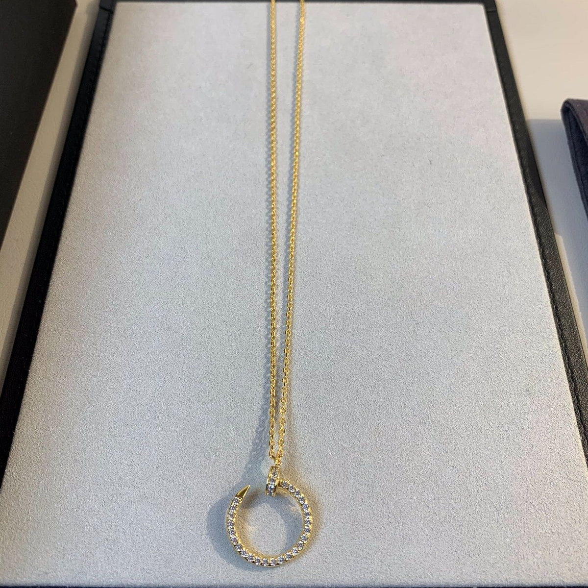 ¡®Aura Jewels¡¯JUSTE NECKLACE GOLD DIAMONDS
