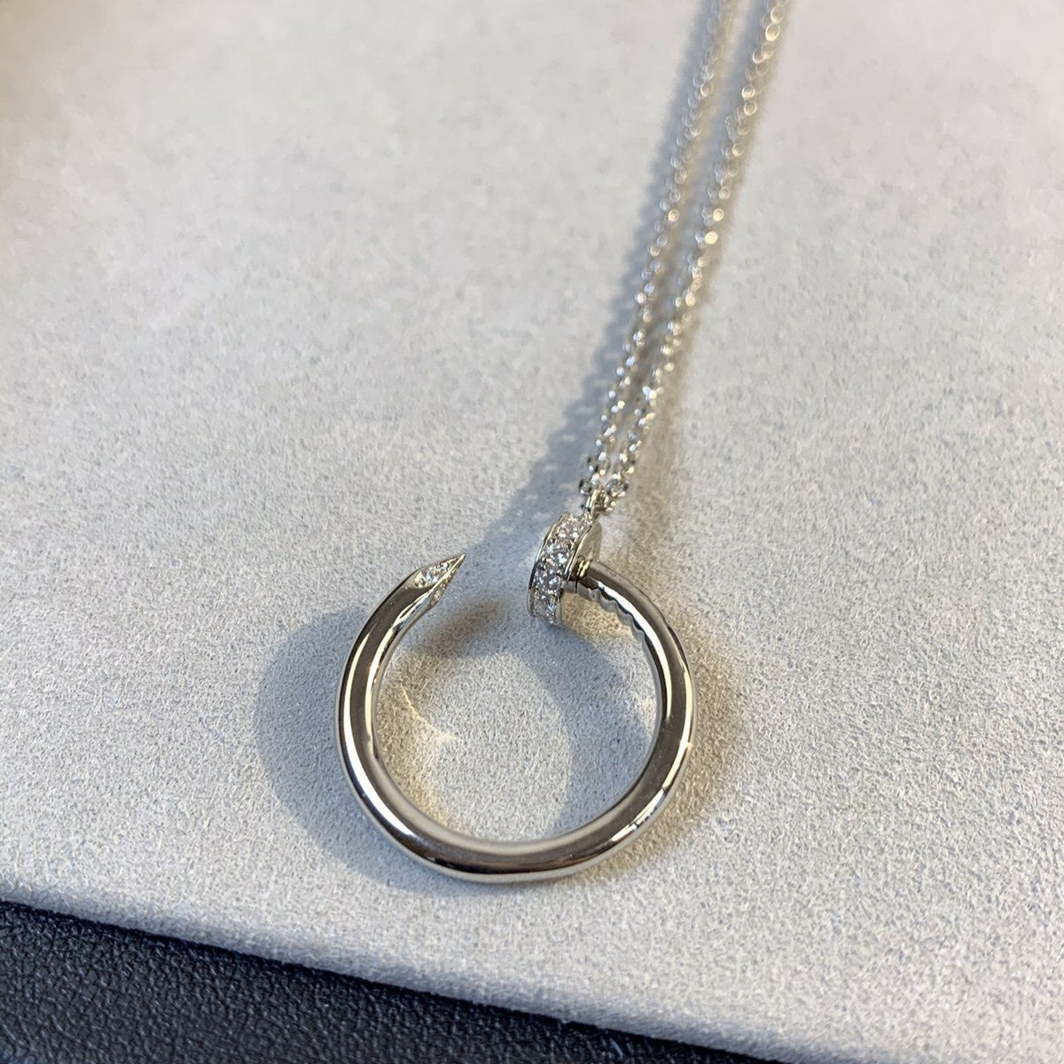 ¡®Aura Jewels¡¯JUSTE NECKLACE SILVER