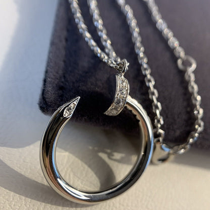 ¡®Aura Jewels¡¯JUSTE NECKLACE SILVER