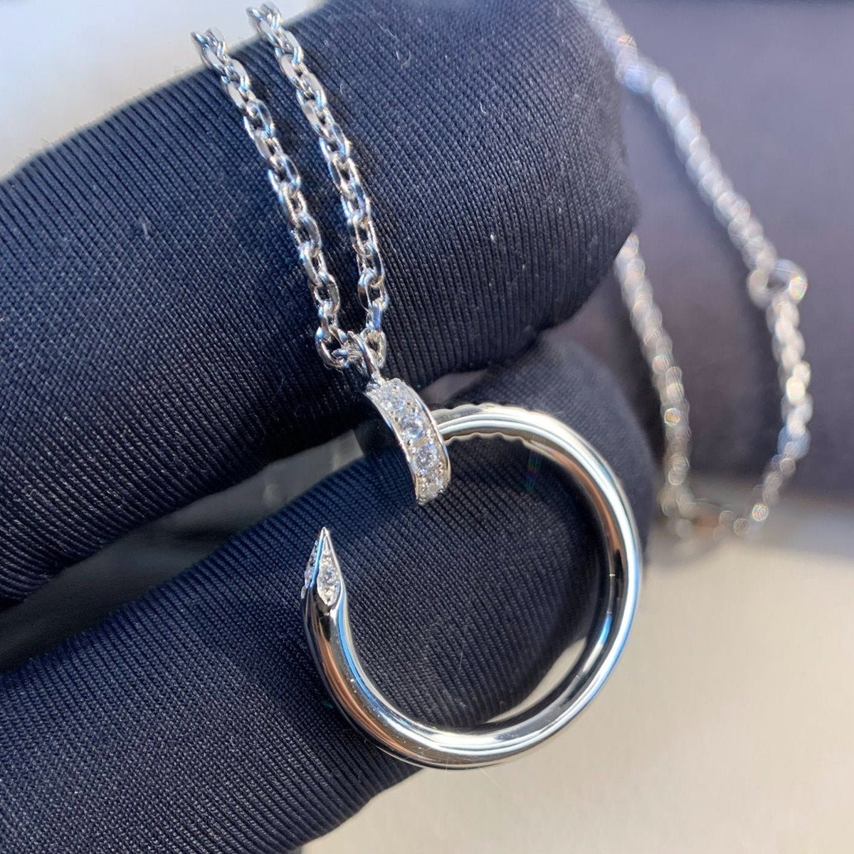 ¡®Aura Jewels¡¯JUSTE NECKLACE SILVER