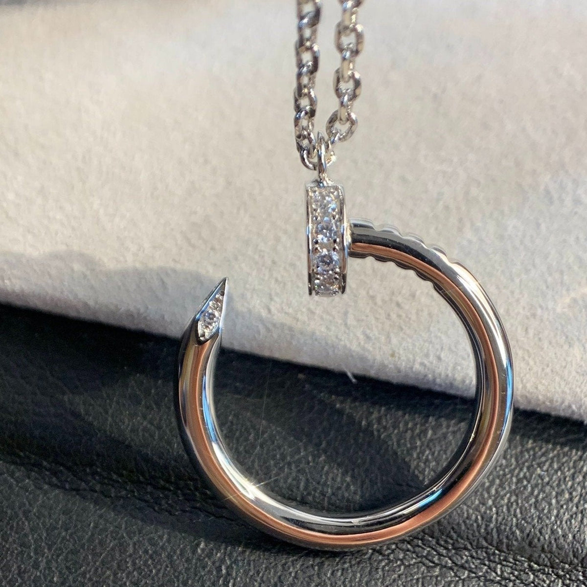 ¡®Aura Jewels¡¯JUSTE NECKLACE SILVER