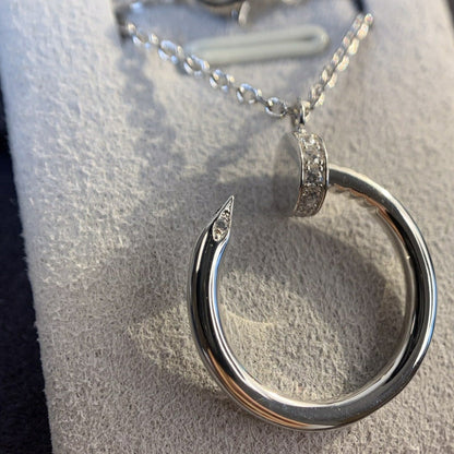 ¡®Aura Jewels¡¯JUSTE NECKLACE SILVER