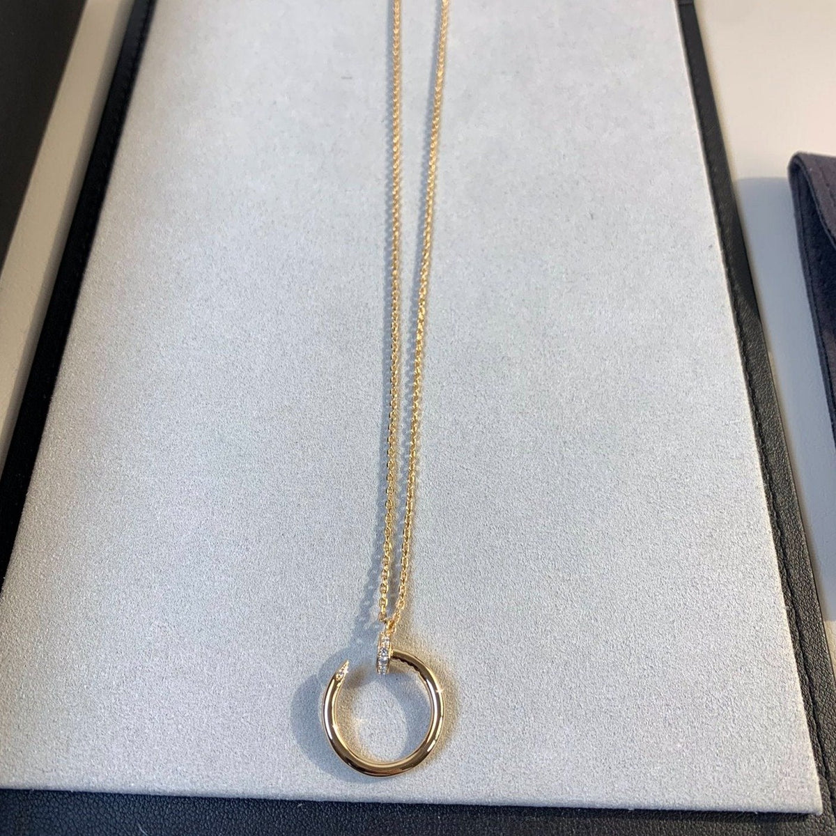 ¡®Aura Jewels¡¯JUSTE NECKLACE PINK GOLD