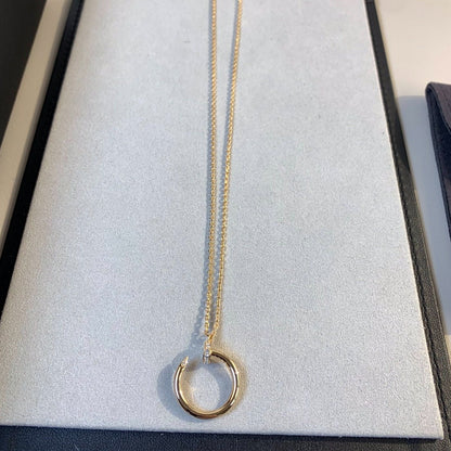¡®Aura Jewels¡¯JUSTE NECKLACE PINK GOLD