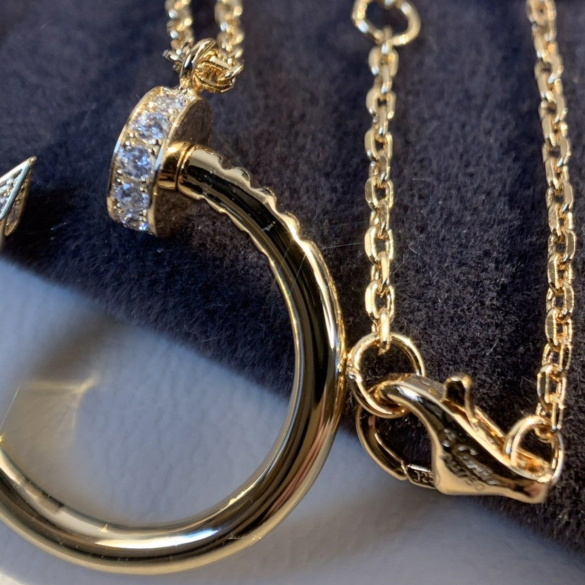 ¡®Aura Jewels¡¯JUSTE NECKLACE PINK GOLD