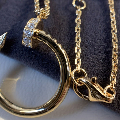 ¡®Aura Jewels¡¯JUSTE NECKLACE PINK GOLD