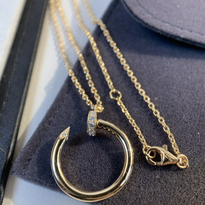 ¡®Aura Jewels¡¯JUSTE NECKLACE PINK GOLD