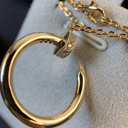¡®Aura Jewels¡¯JUSTE NECKLACE PINK GOLD