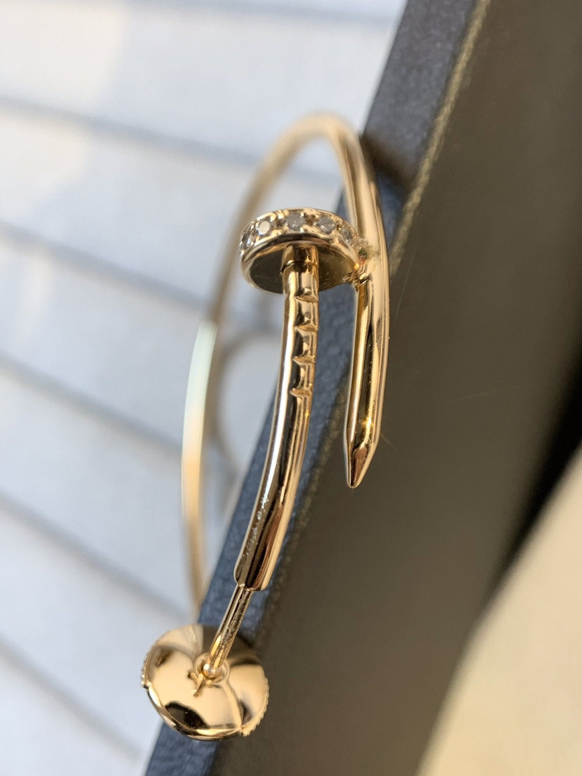 ¡®Aura Jewels¡¯JUSTE EARRINGS GOLD DIAMONDS 1.8MM