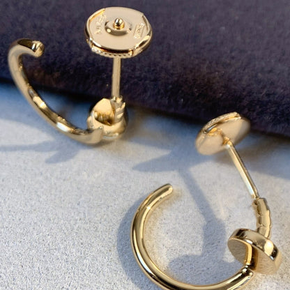 ¡®Aura Jewels¡¯JUSTE EARRINGS PINK GOLD