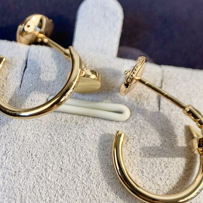 ¡®Aura Jewels¡¯JUSTE EARRINGS PINK GOLD