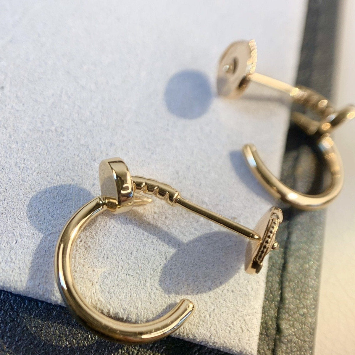 ¡®Aura Jewels¡¯JUSTE EARRINGS PINK GOLD