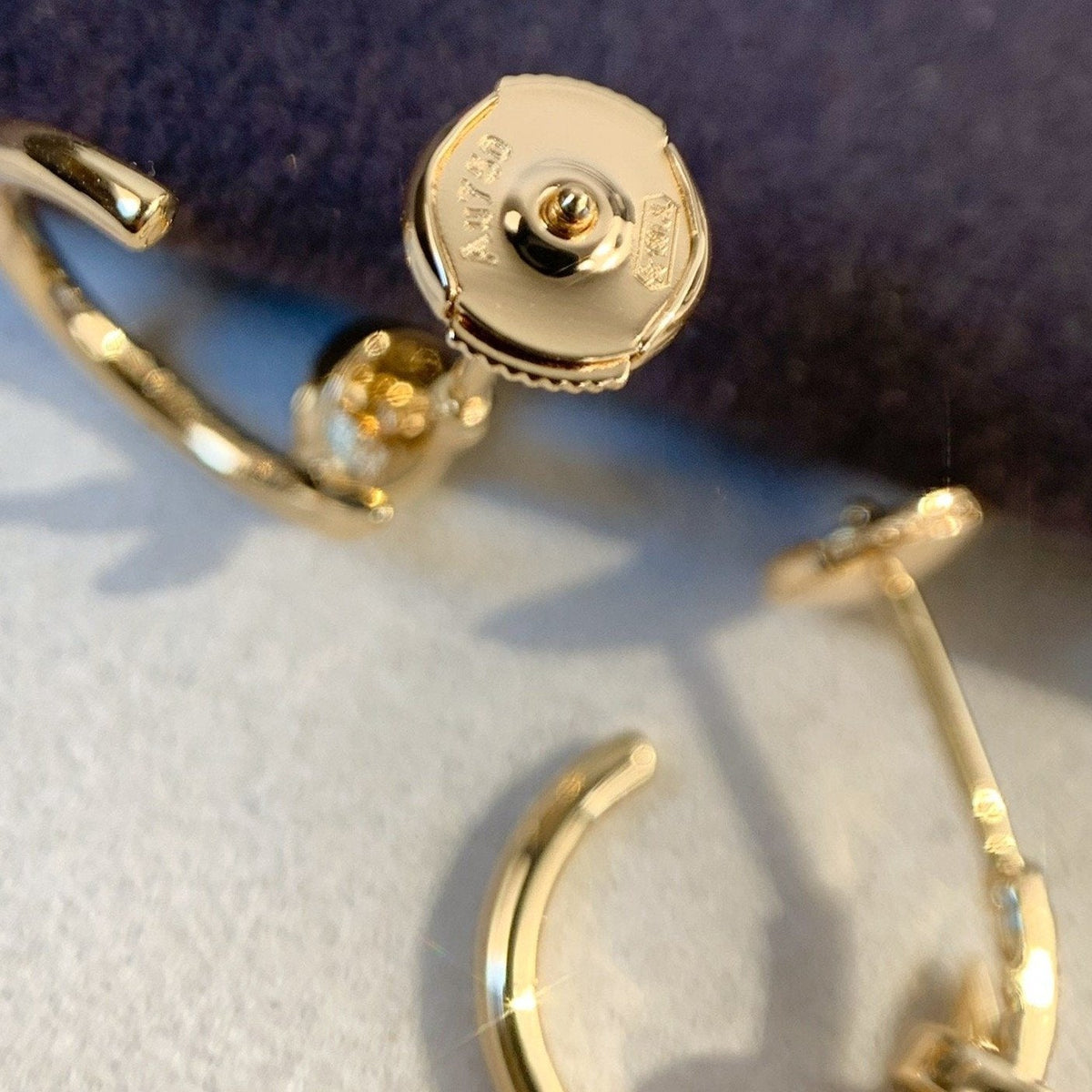 ¡®Aura Jewels¡¯JUSTE EARRINGS PINK GOLD