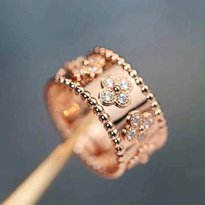 ¡®Aura Jewels¡¯CLOVER KALEIDOSCOPE RING 10MM